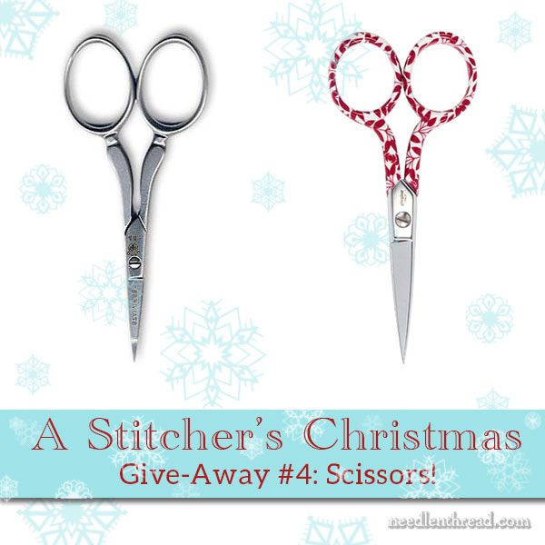 A Stitcher's Christmas #4: Embroidery Scissors! –